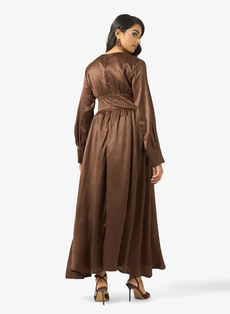 خزانة Shimmer A-line Dress